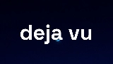Okładka teledysku deja vu
