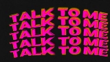 Okładka teledysku Talk To Me