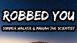 Okładka teledysku Robbed You (with Mariah the Scientist)