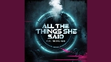 Okładka teledysku All The Things She Said (Hard Techno Edit)